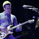 Brock, performing with Modest Mouse, and hoping for a quiet hot dog later on.
